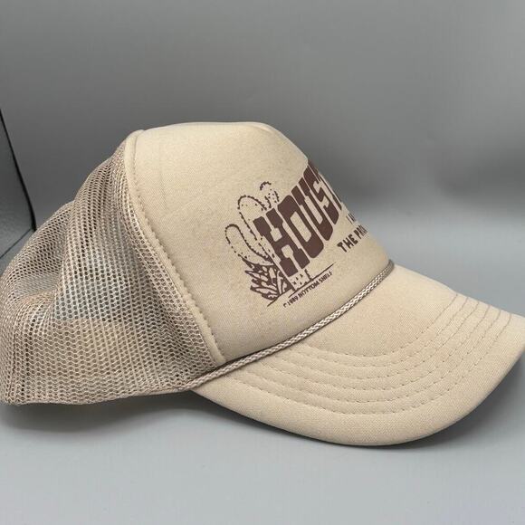 Bottom Shelf Houston I Am The Problem Cactus Graphic Trendy Trucker Hat - Picture 8 of 10